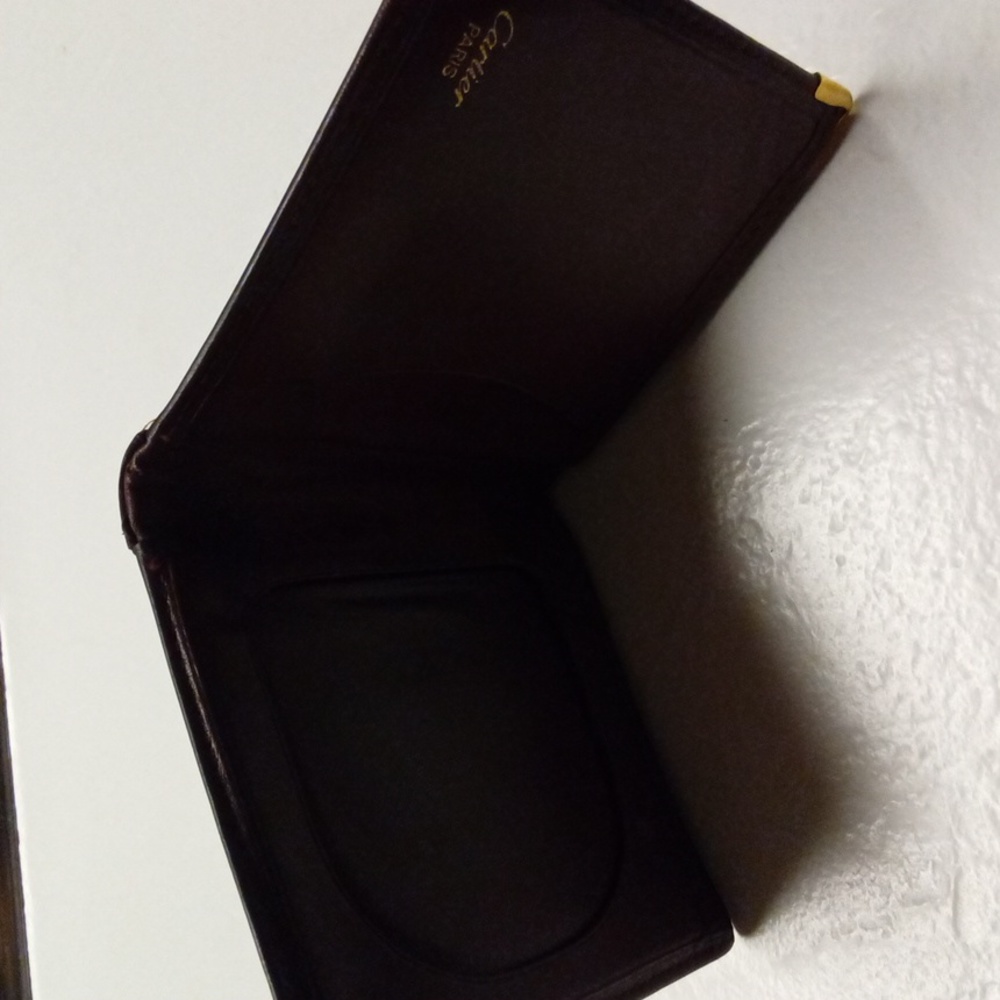 Cartier Must de Cartier Bifold Wallet Gold Corners - Picture 6 of 14